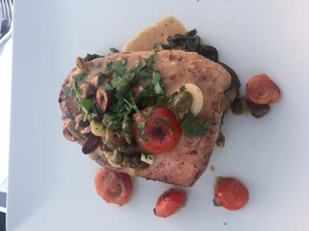 peixe com legumes natural probiotico intestino viagem light